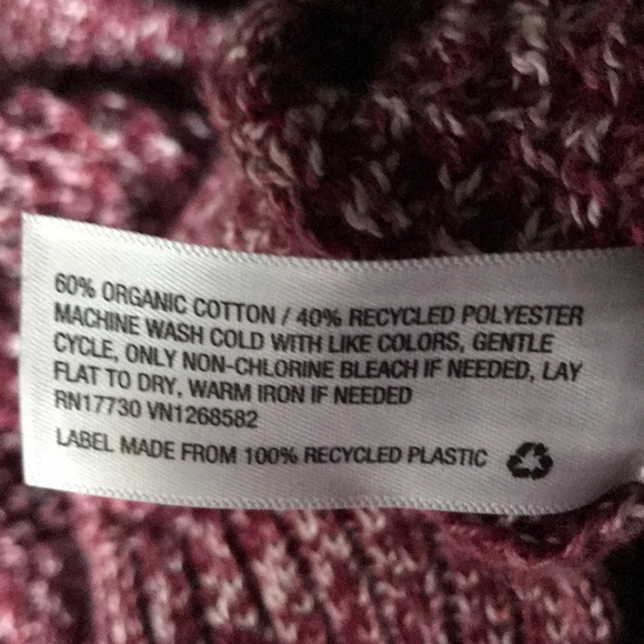 Universal Thread Maroon White Sweater XL - Picture 5 of 5